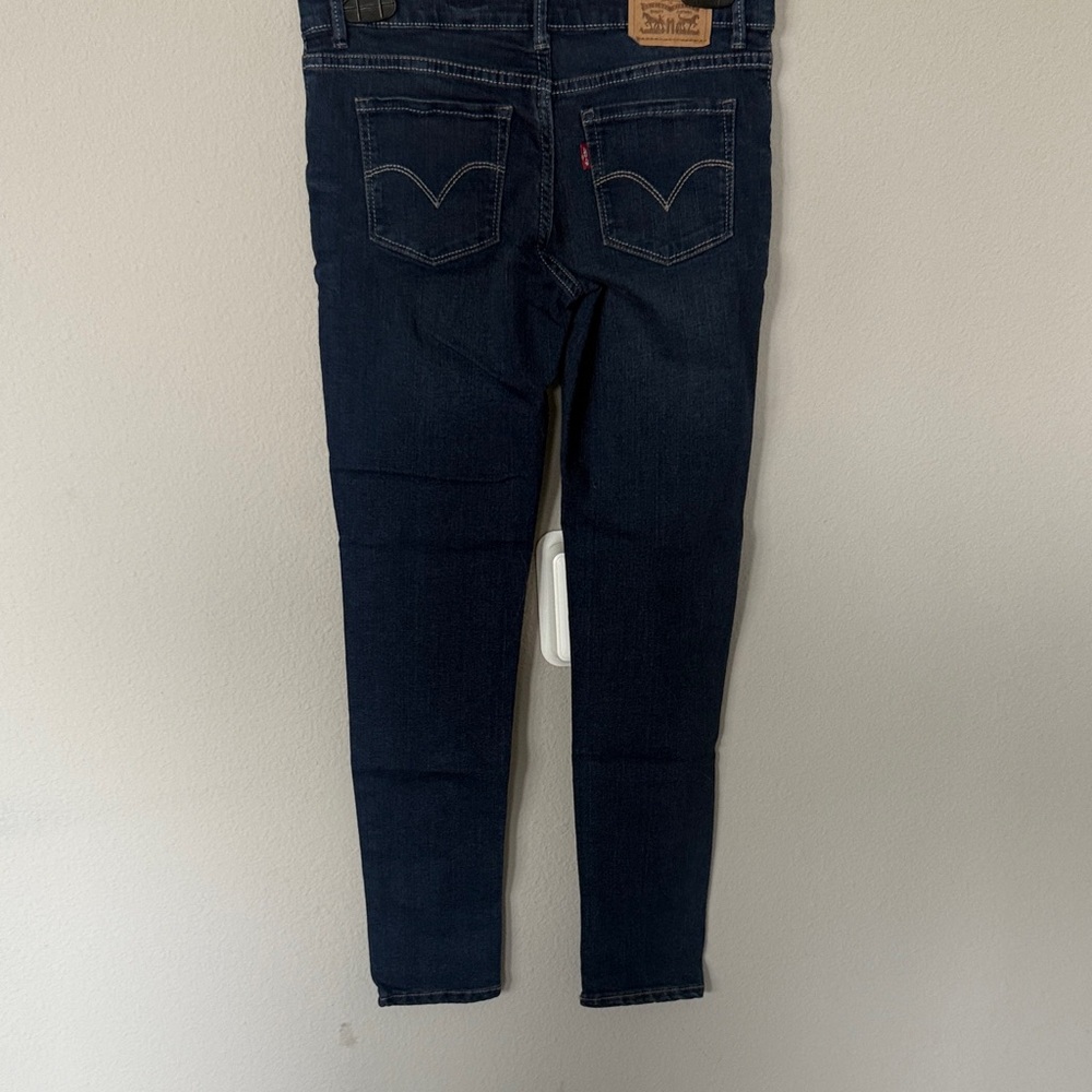 Levi's 710 Super Skinny Jeans Girl’s Sz 14 - Picture 5 of 7